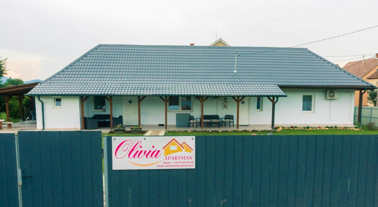 Appartamento Olivia Apartman Sárospatak Esterno foto